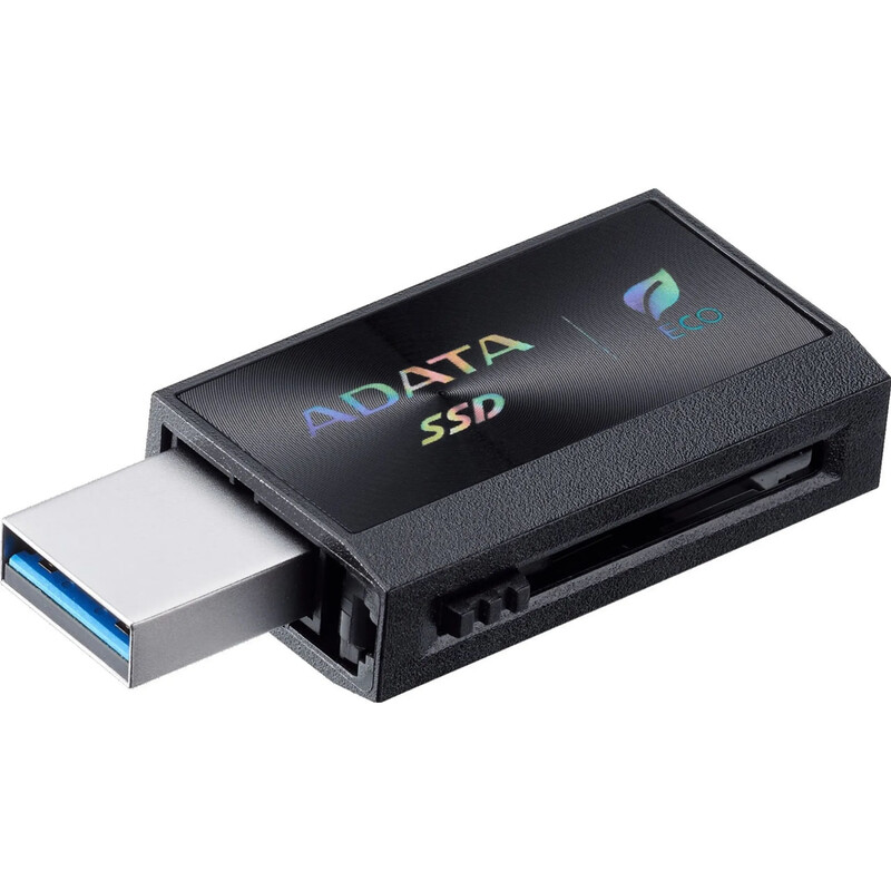 Накопичувач зовнішній SSD USB3.2 Type-C 1TB A-Data SC730 Black (SC730-1T-CACTI)