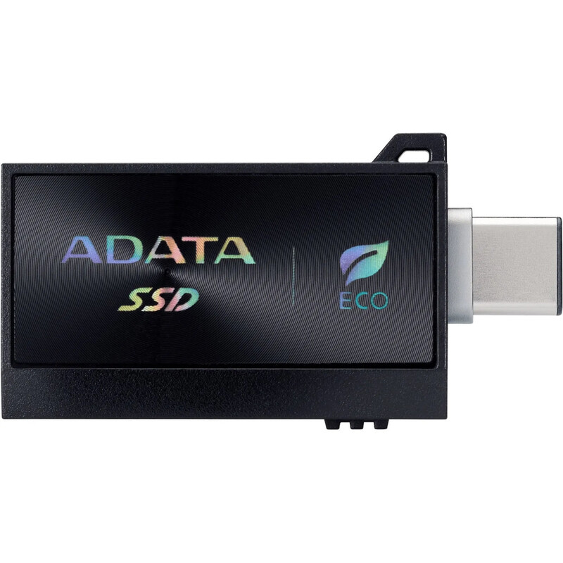Накопичувач зовнішній SSD USB3.2 Type-C 1TB A-Data SC730 Black (SC730-1T-CACTI)
