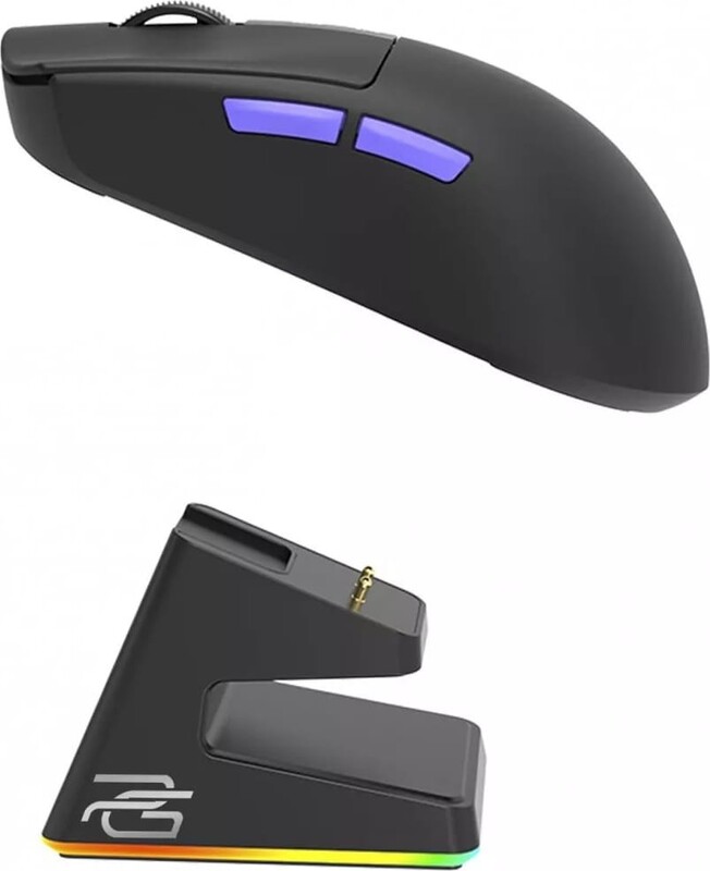 Мышь беспроводная Proove Gaming Superfight Wireless with charging dock Black/Purple (WMSW00122001)