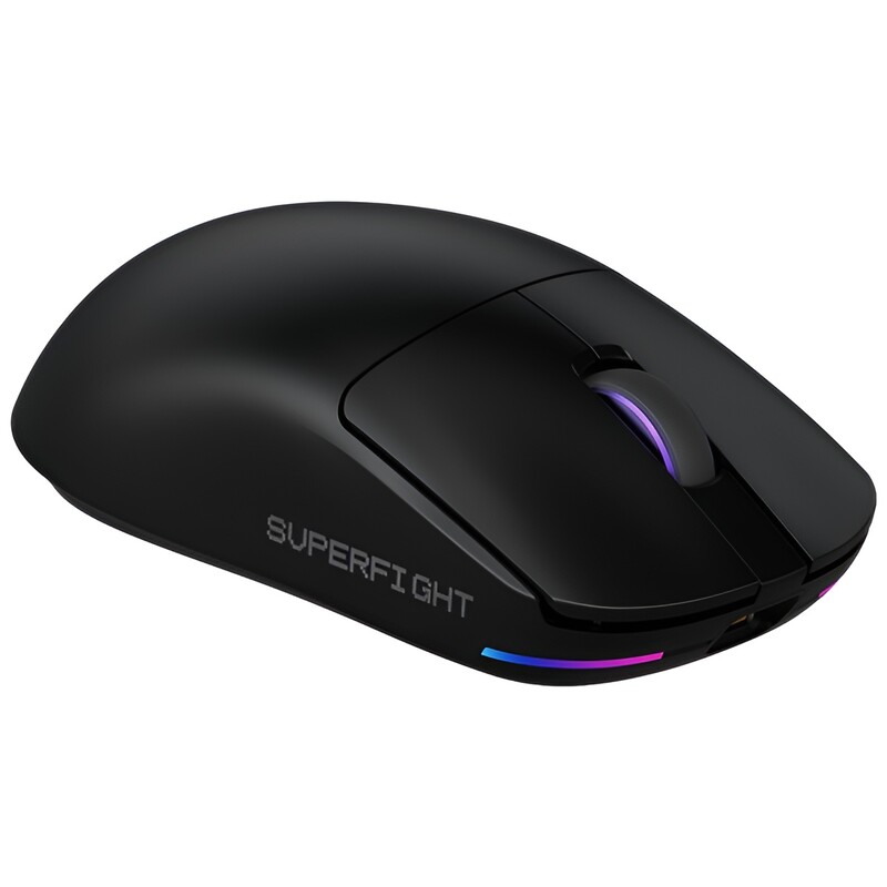 Миша бездротова Proove Gaming Superfight Wireless with charging dock Black/Purple (WMSW00122001)