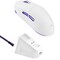 Фото - Миша бездротова Proove Gaming Superfight Wireless with charging dock White/Purple (WMSW00122002) | click.ua