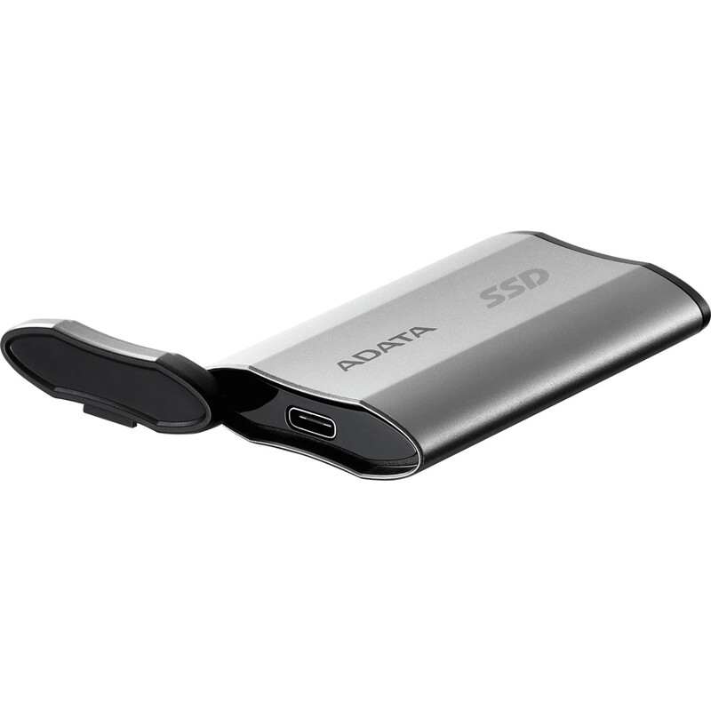Накопичувач зовнішній SSD USB3.2 Type-C 1TB A-Data SD810 Silver (SD810-1000G-CSG)