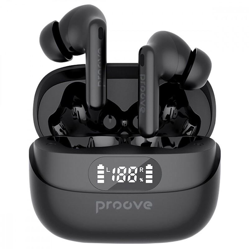 Bluetooth-гарнитура Proove Digital Pro TWS with ANC (APP) Black (TWAP54002201)