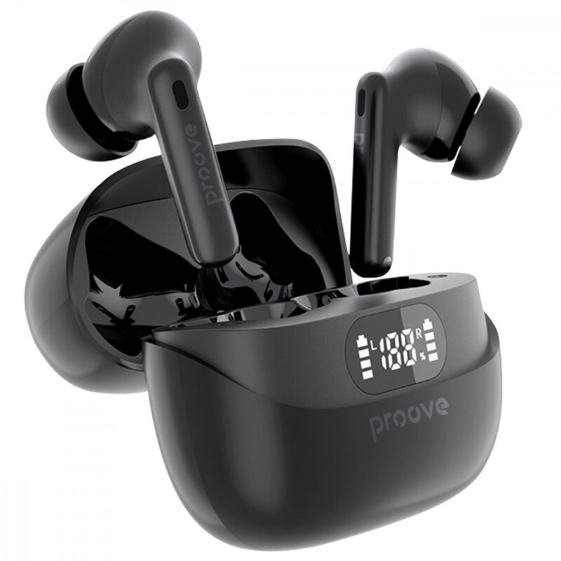 Bluetooth-гарнитура Proove Digital Pro TWS with ANC (APP) Black (TWAP54002201)