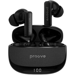 Bluetooth-гарнитура Proove Dreamer TWS with ANC (APP) Black (TWDM0001AP01)