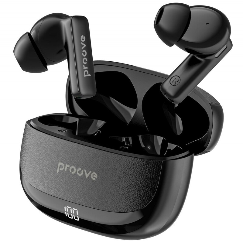 Bluetooth-гарнітура Proove Dreamer TWS with ANC (APP) Black (TWDM0001AP01)