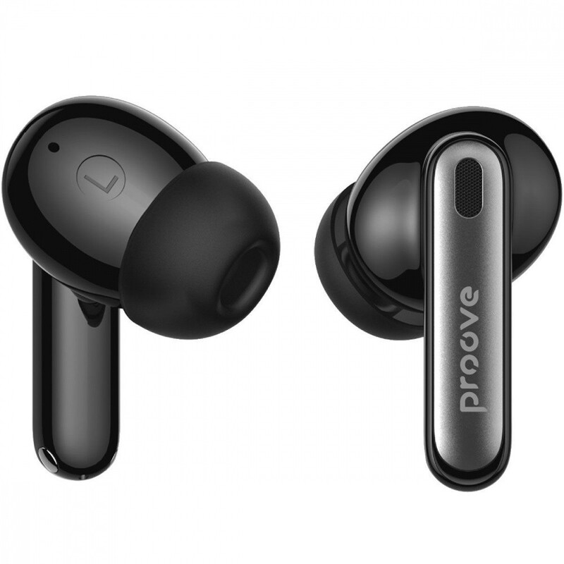 Bluetooth-гарнітура Proove Intro Pro TWS with ANC (APP) Obsidian Black (TWIP0001AP15)