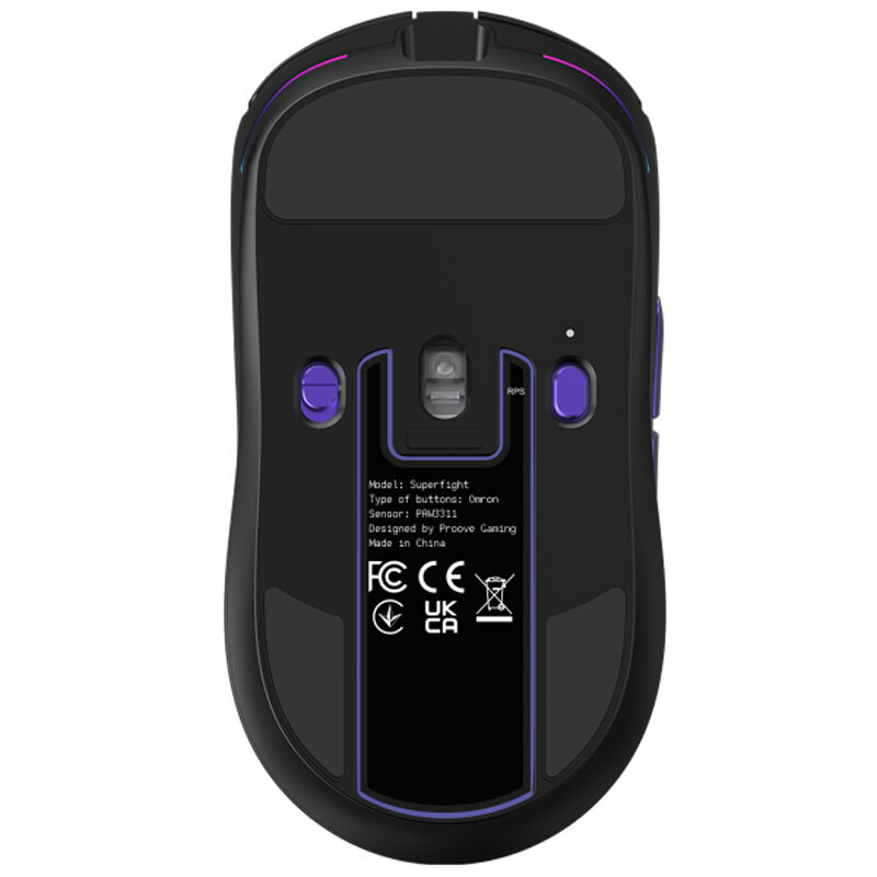 Мышь Proove Gaming Superfight Wired Black/Purple (GMSW00102001)