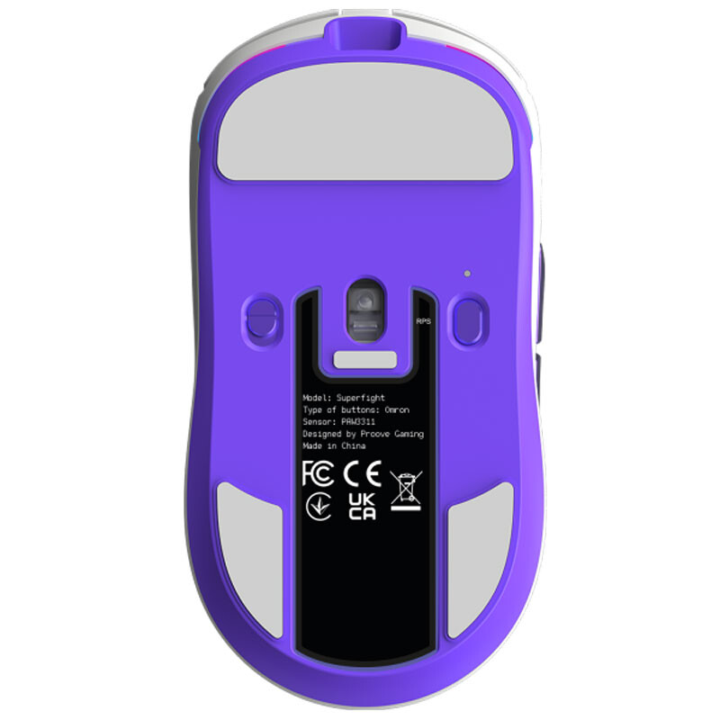 Мышь Proove Gaming Superfight Wired White/Purple (GMSW00102002)