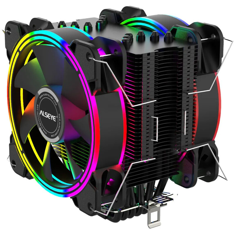Кулер процессорный Alseye H120D-4.0 Black (AS.01.02.0009)