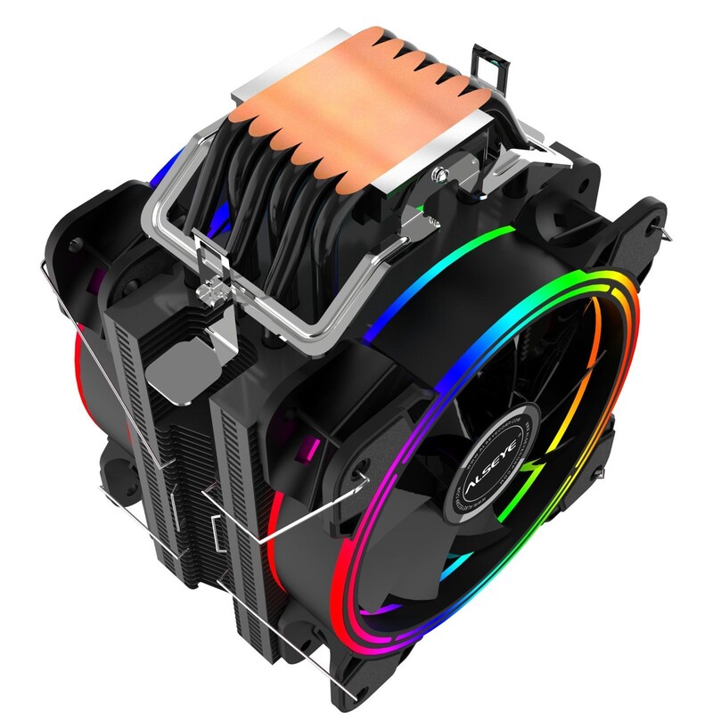 Кулер процессорный Alseye H120D-4.0 Black (AS.01.02.0009)
