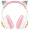Фото - Bluetooth-гарнітура Proove Kids LumiCat (APP) White/Pink (HPLC0001AP25) | click.ua