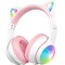 Фото - Bluetooth-гарнітура Proove Kids LumiCat (APP) White/Pink (HPLC0001AP25) | click.ua