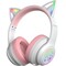 Фото - Bluetooth-гарнітура Proove Kids Neko (APP) White/Pink (HPNK0001AP25) | click.ua