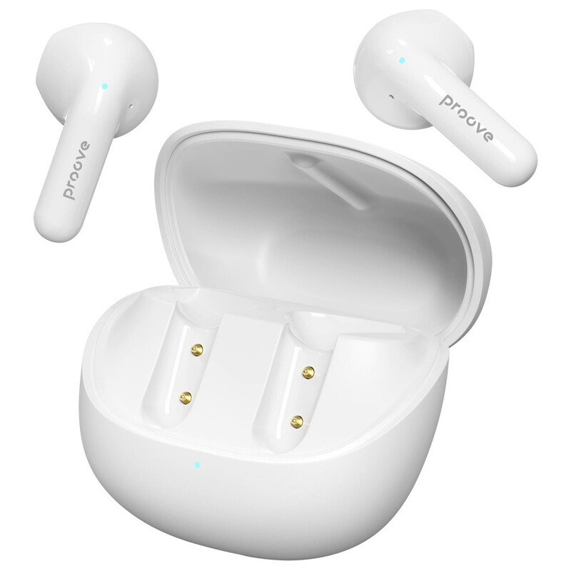 Bluetooth-гарнітура Proove Logic TWS (APP) Pearl White (TWLG0001AP16)