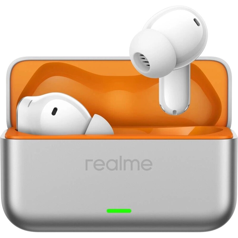 Bluetooth-гарнітура Realme T500 Pro Buds Orange Mint (RMA2502 SILVER)