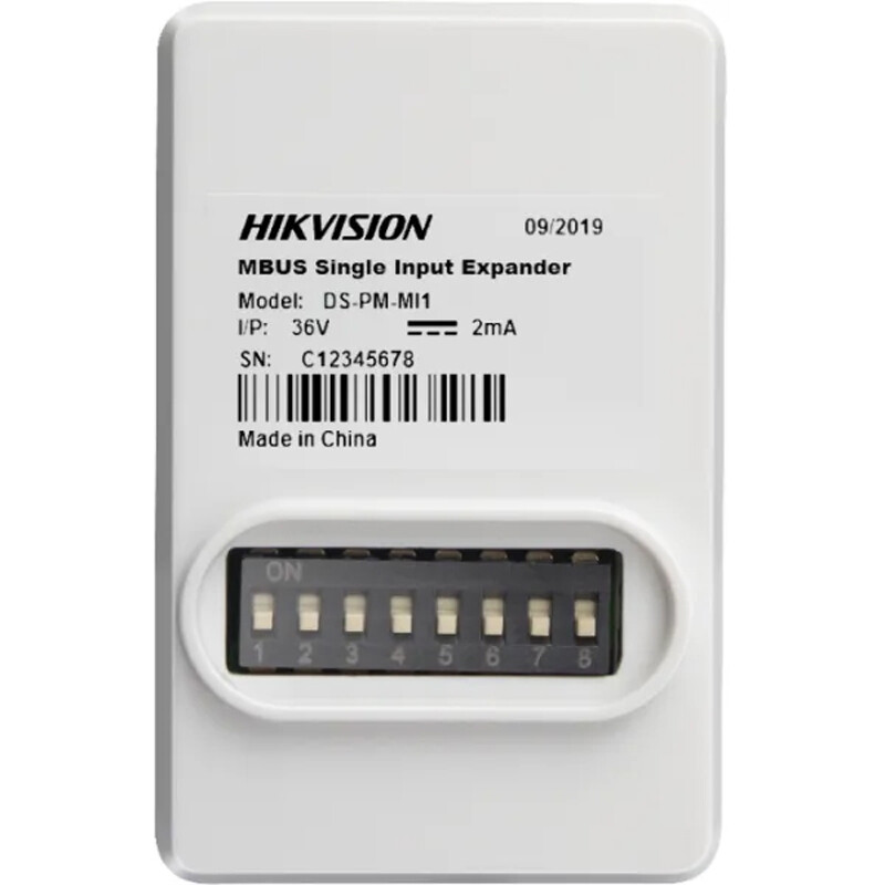 Расширитель шины MBUS на 1 шлейф/зону Hikvision DS-PM-MI1