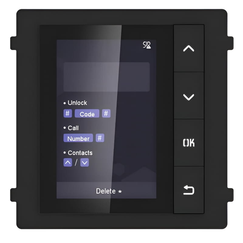 Модуль с монитора Hikvision DS-KD-DIS