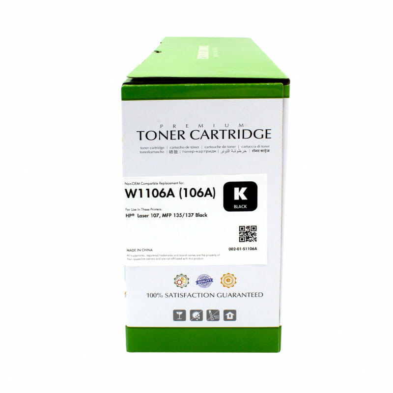 Картридж SCC (002-01-S1106A) HP M107/135/137 Black (HP W1106A)