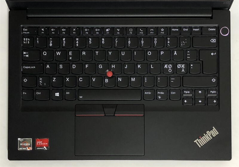 Ноутбук Lenovo ThinkPad E14 G2 / 14" FullHD IPS / AMD Ryzen 5 4500U / 8GB / 256GB SSD / Win11Pro / Backlight / сканер відбитка - Б/в