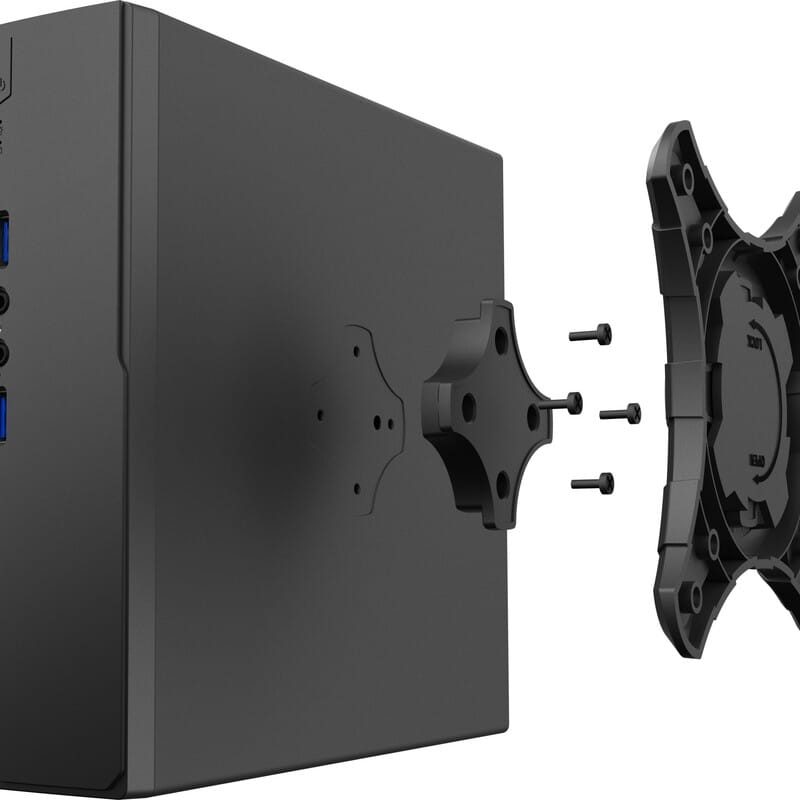 Корпус GameMax MT300-2U3-90W Black 90W