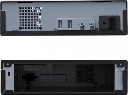 Корпус GameMax MT300-2U3-90W Black 90W