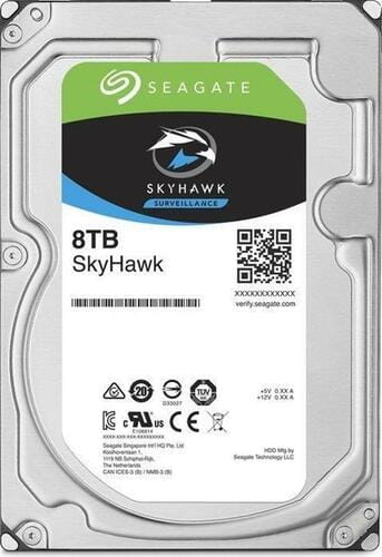 Фото - Накопичувач HDD SATA 8.0TB Seagate SkyHawk Surveillance 256MB (ST8000VX004) | click.ua
