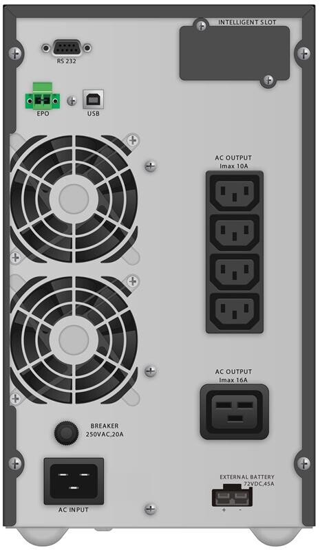 ДБЖ PowerWalker VFI 3000 TGB 3000VA, 5xIEC (10122100)