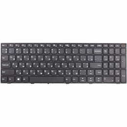 Клавіатура PowerPlant для ноутбука Lenovo Ideapad 110-15Isk чорний, чорний фрейм (KB313075)