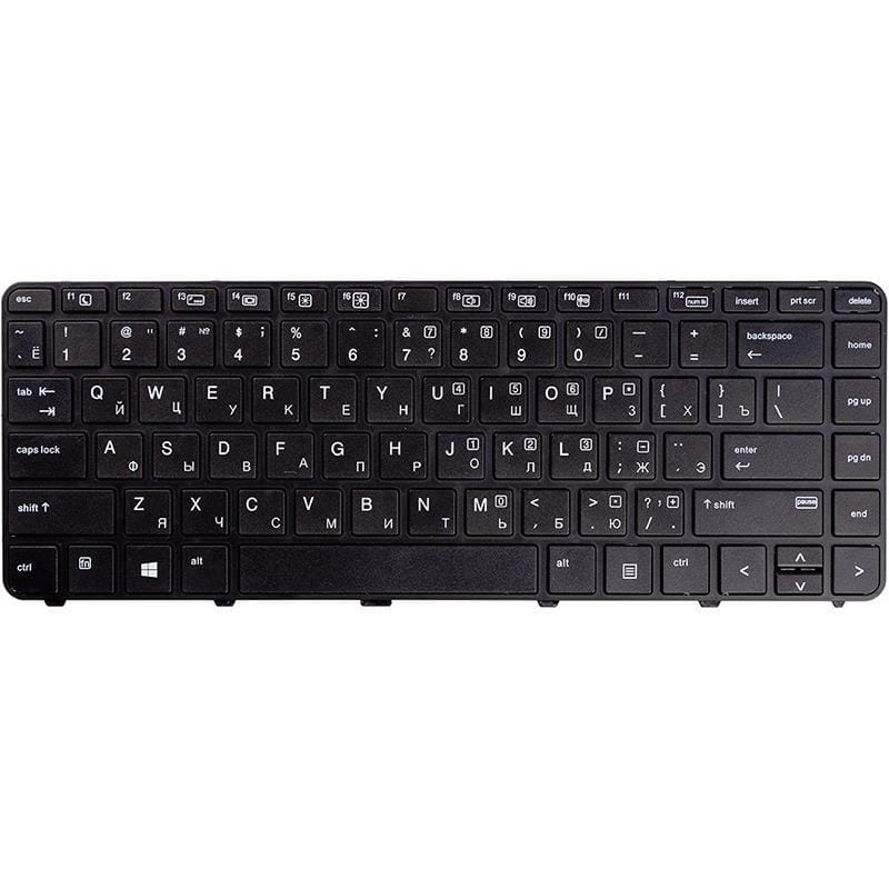 Клавиатура PowerPlant для ноутбука HP ProBook 430 G3, 440 G3 черный, черный фрейм (KB310751)