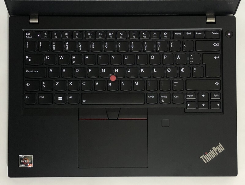 Ноутбук Lenovo ThinkPad L14 G1 / 14" FullHD IPS Touch / AMD Ryzen 5 Pro 4650U / 16GB / 256GB SSD / Win11Pro / Backlight / сканер відбитка - Б/в