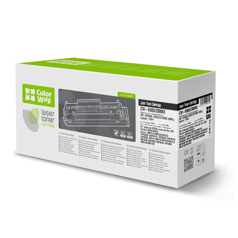 Картридж CW (CW-H505/280MX) HP LJ M425DN/425DW (max) (CF280X/CE505X/Canon 719H) Universal