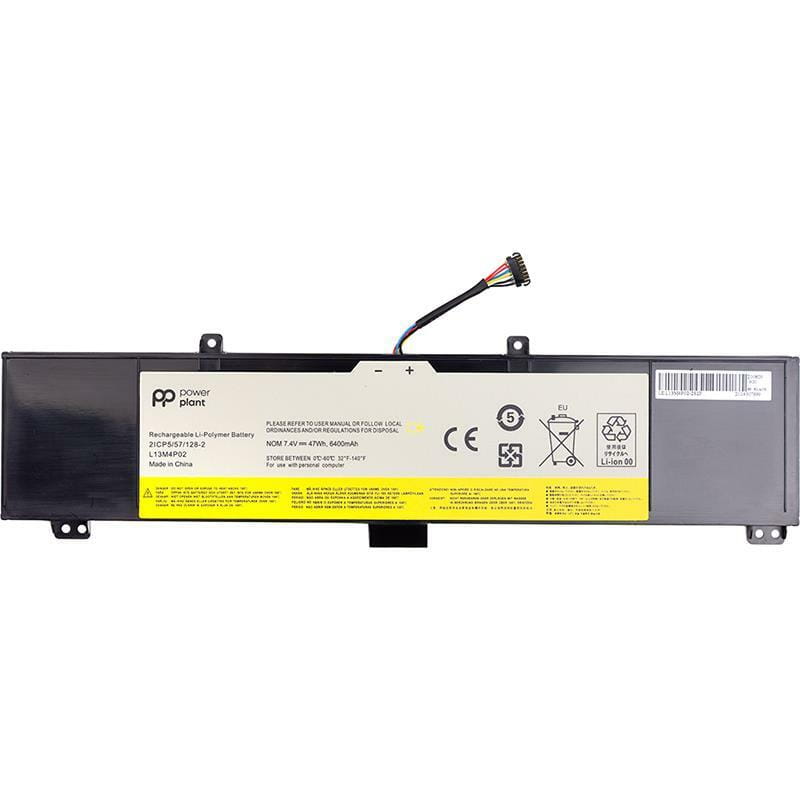 АКБ PowerPlant для ноутбука Lenovo Erazer Y50 (L13M4P02) 7.4V 6400mAh (NB481040)