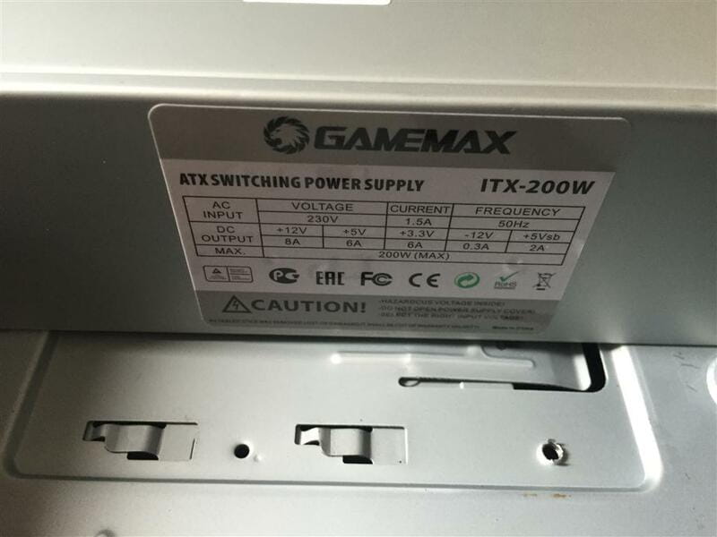 Корпус GameMax ST102-2U3 Black 200W