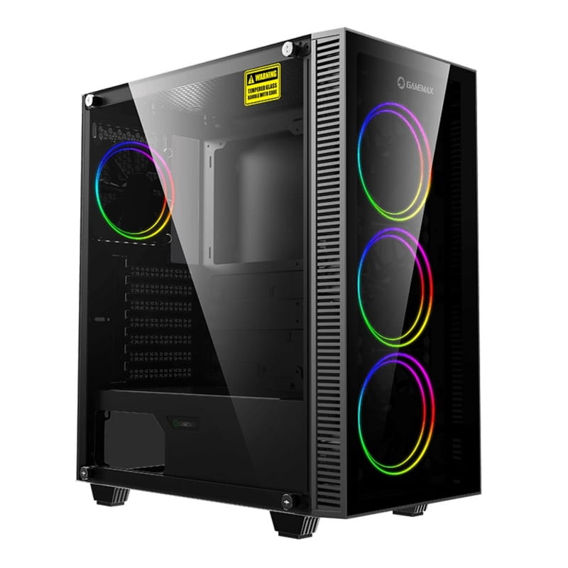 Корпус GameMax Draco XD Black без БП
