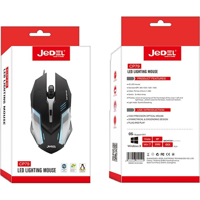 Мышь Jedel CP79 Black