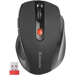 Миша бездротова Defender Ultra MM-315 Black (52315)