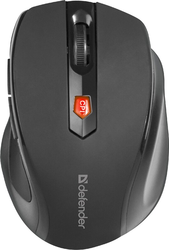 Миша бездротова Defender Ultra MM-315 Black (52315)