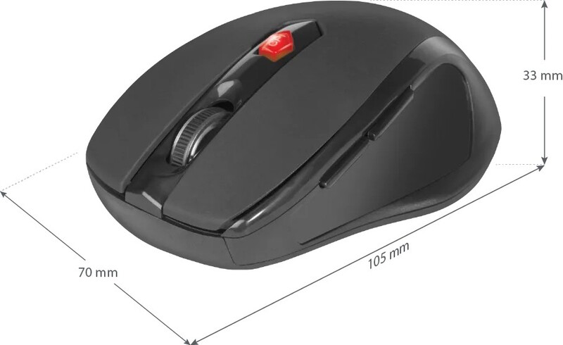 Миша бездротова Defender Ultra MM-315 Black (52315)