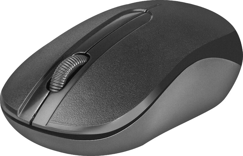 Миша бездротова Defender Hit MM-495 Black (52495)