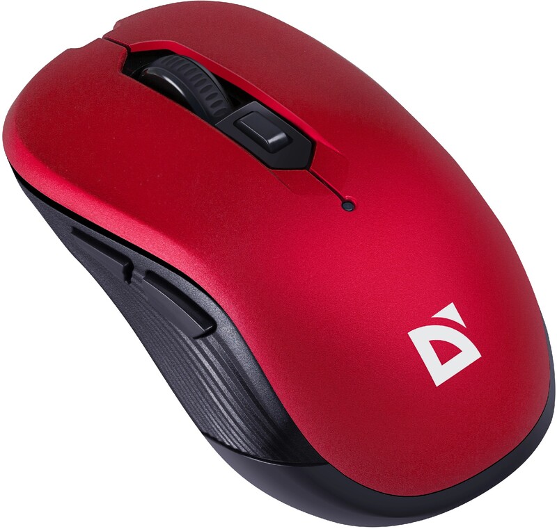 Миша бездротова Defender Gassa MM-105 Red (52103)