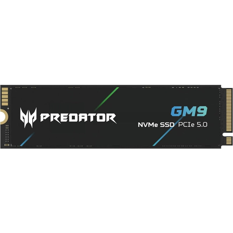 Накопичувач SSD 2TB Acer GM9 Predator M.2 2280 PCIe 5.0 x4 3D NAND (BL.9BWWR.137)
