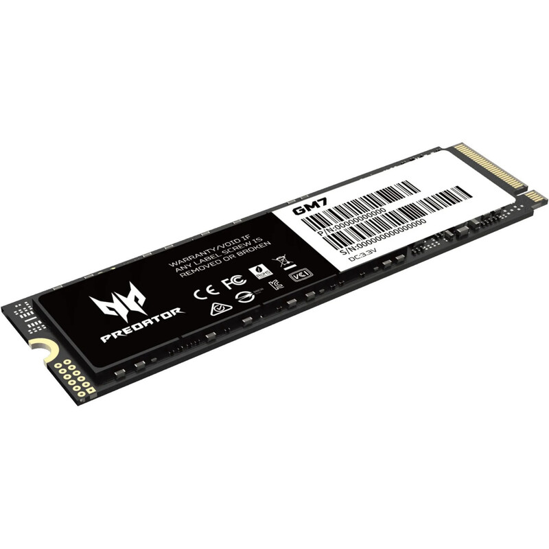 Накопичувач SSD 2TB Acer GM7 Predator M.2 2280 PCIe 4.0 x4 3D NAND (BL.9BWWR.119)