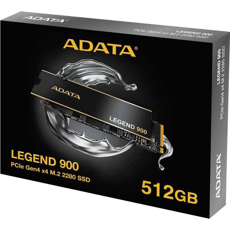 Накопичувач SSD 512GB A-Data Legend 900 M.2 2280 PCIe 4.0 x4 3D NAND (SLEG-900-512GCS)