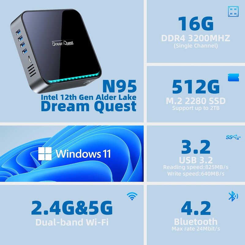 Неттоп DreamQuest Office (Z000001006650)
