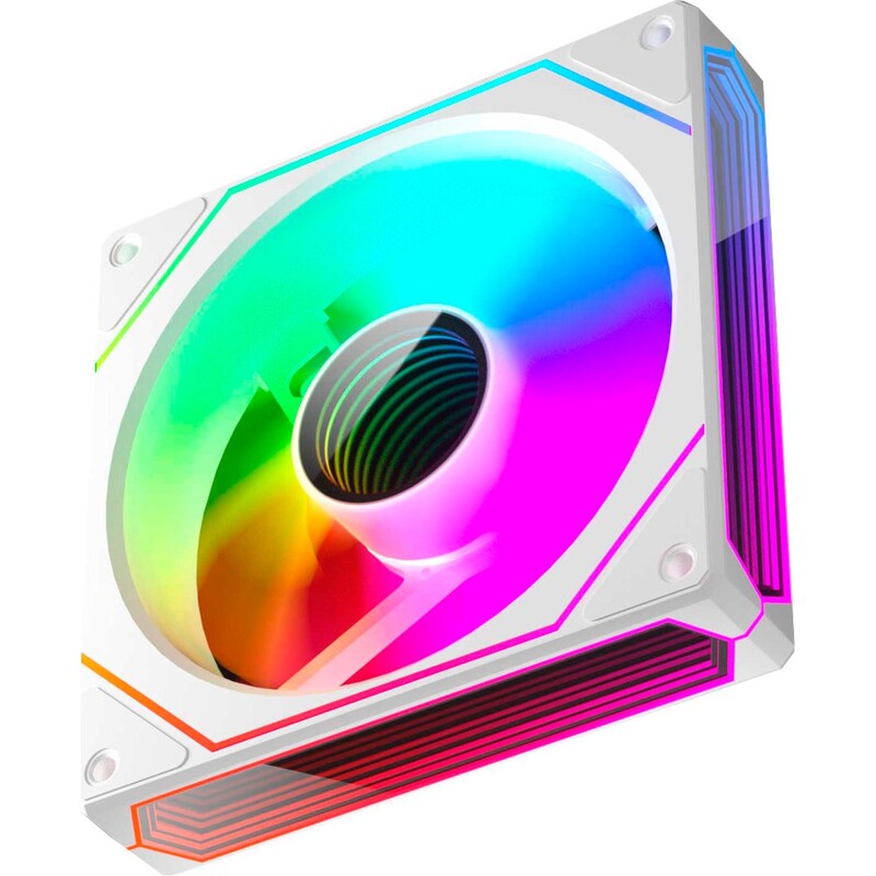 Вентилятор Zezzio Prism 6 Pro ARGB Reverse White
