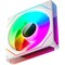 Фото - Вентилятор Zezzio Prism 6 Pro ARGB Reverse White | click.ua