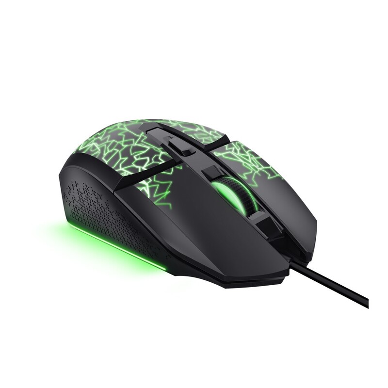 Мышь Trust GXT113 Felox LED Gaming Black (25749)