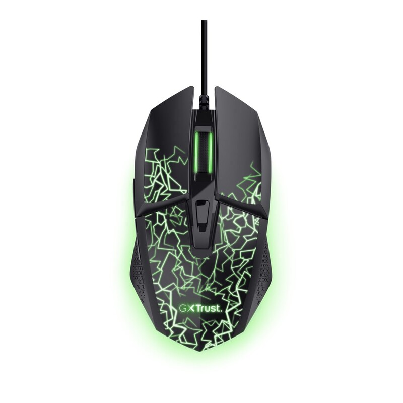 Мышь Trust GXT113 Felox LED Gaming Black (25749)