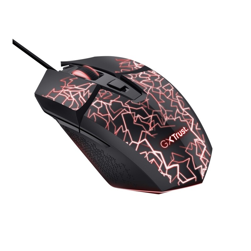 Мышь Trust GXT113 Felox LED Gaming Black (25749)